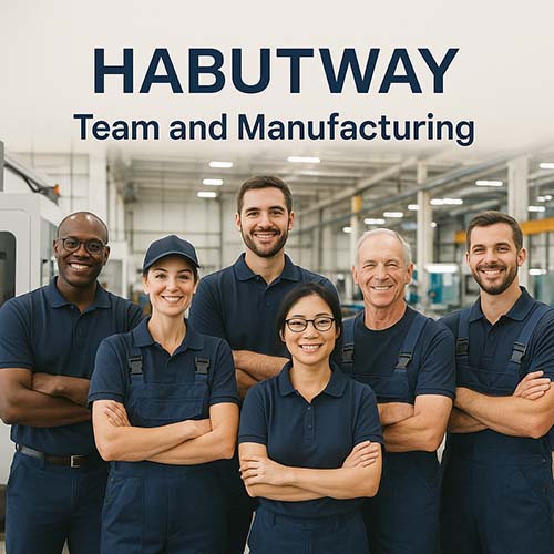 HABUTWAY Team and Manufacturing