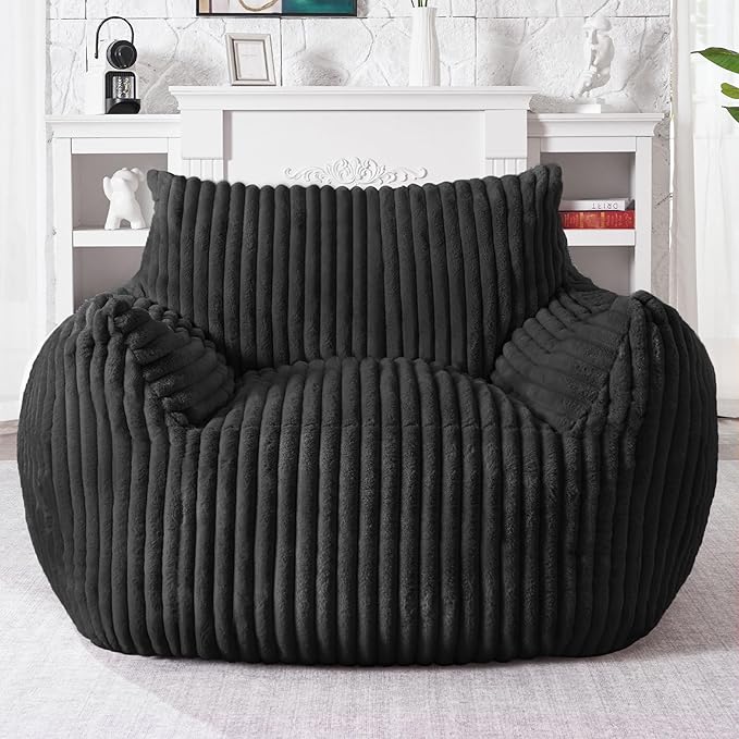 HABUTWAY Bean Bag Chair with Armrests