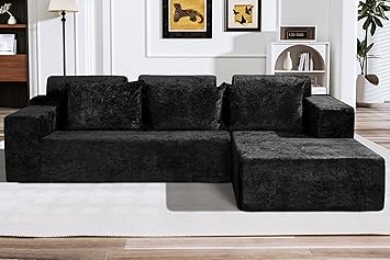 HABUTWAY Sectional Sofa No Assembly Required